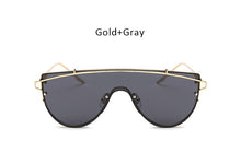 Oversized Flat Top Sunglasses