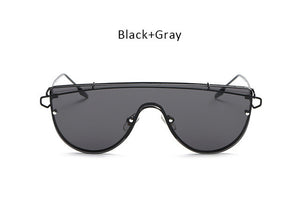 Oversized Flat Top Sunglasses