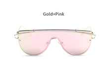 Oversized Flat Top Sunglasses