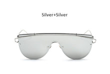 Oversized Flat Top Sunglasses