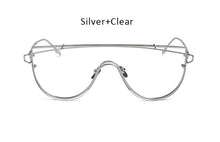 Oversized Flat Top Sunglasses